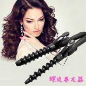 卷发棒学生党螺旋纹卷发棒大波浪大卷蛋卷头卷发器陶瓷不伤发梨花