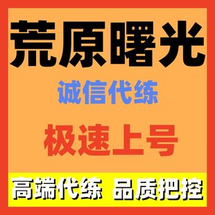 荒原曙光代练代打材料主线剧情代肝家园建造活动日常活跃托管代肝