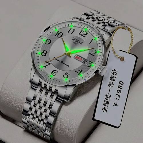 瑞士名表正品十大品牌男款全自动机械表防水夜光女士手表数字表盘