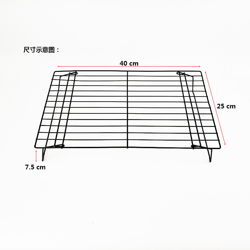 烘培三层碳钢蛋糕架面包