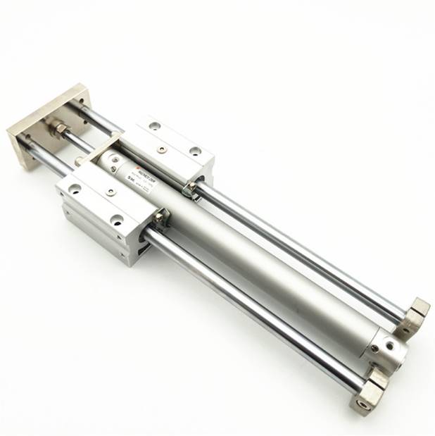 SMC新款滑台气缸MXQ6A/8A/12A-10/30/40/50/75/100Z/ZA/B/C/D/E/F