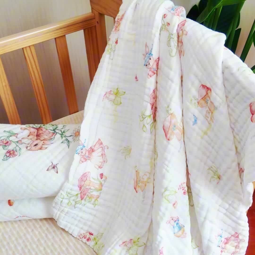 婴儿纱布浴巾柔软a类A六