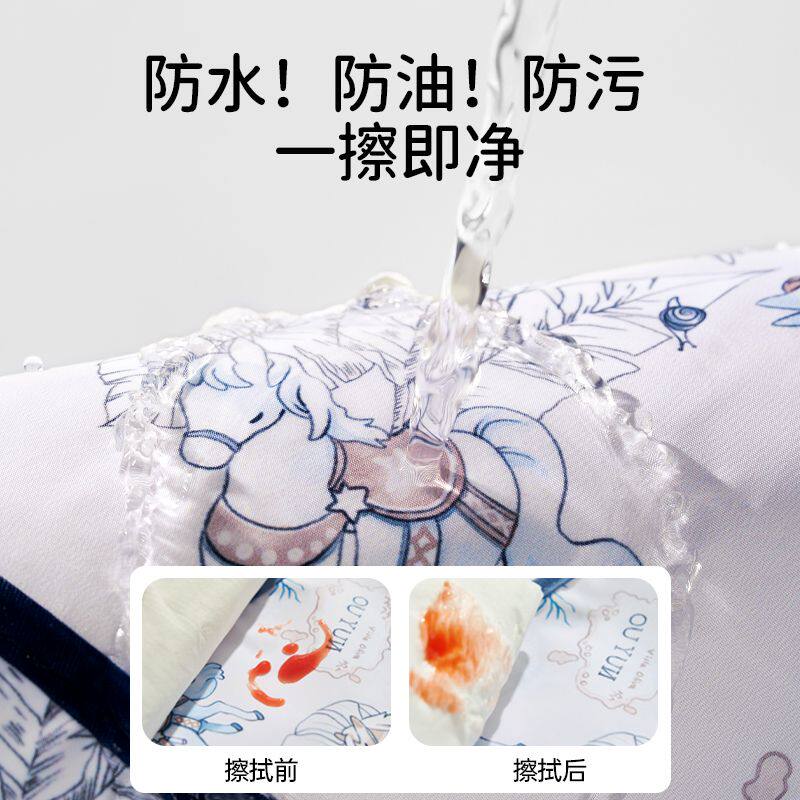 围兜婴儿辅食夏季薄款宝