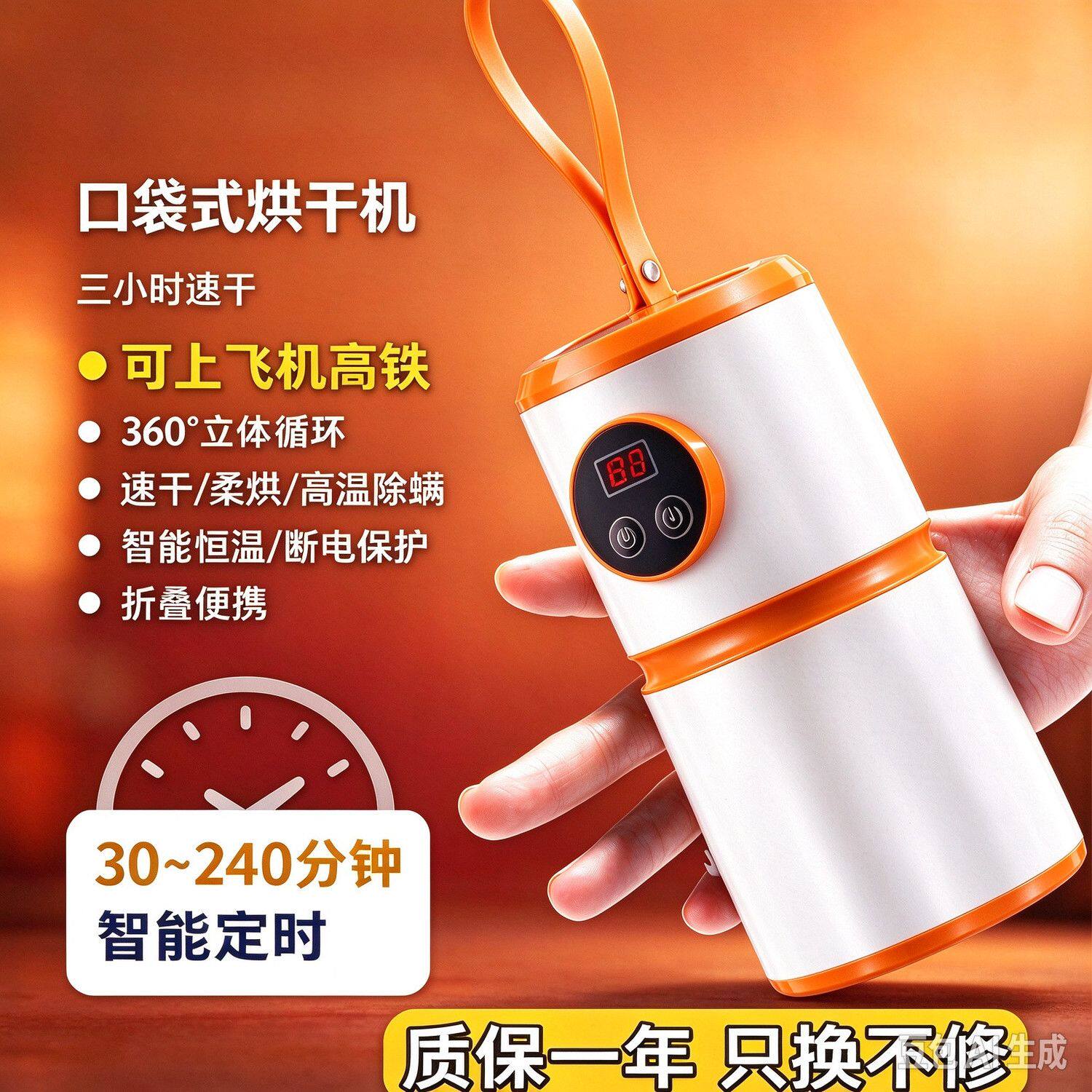 便携式烘干机干衣机杀菌