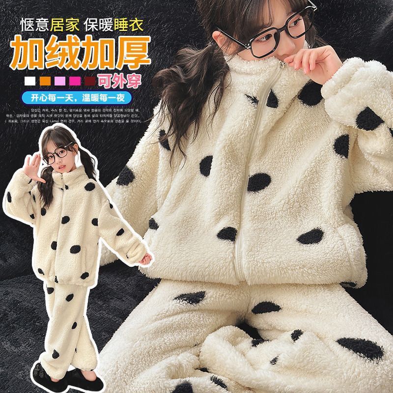 女童睡衣套装2025新款洋