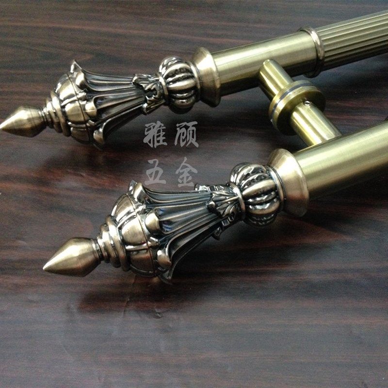 雅顾YG-152青古铜玻璃门拉手仿古欧式拉手木门豪华酒店大门拉手