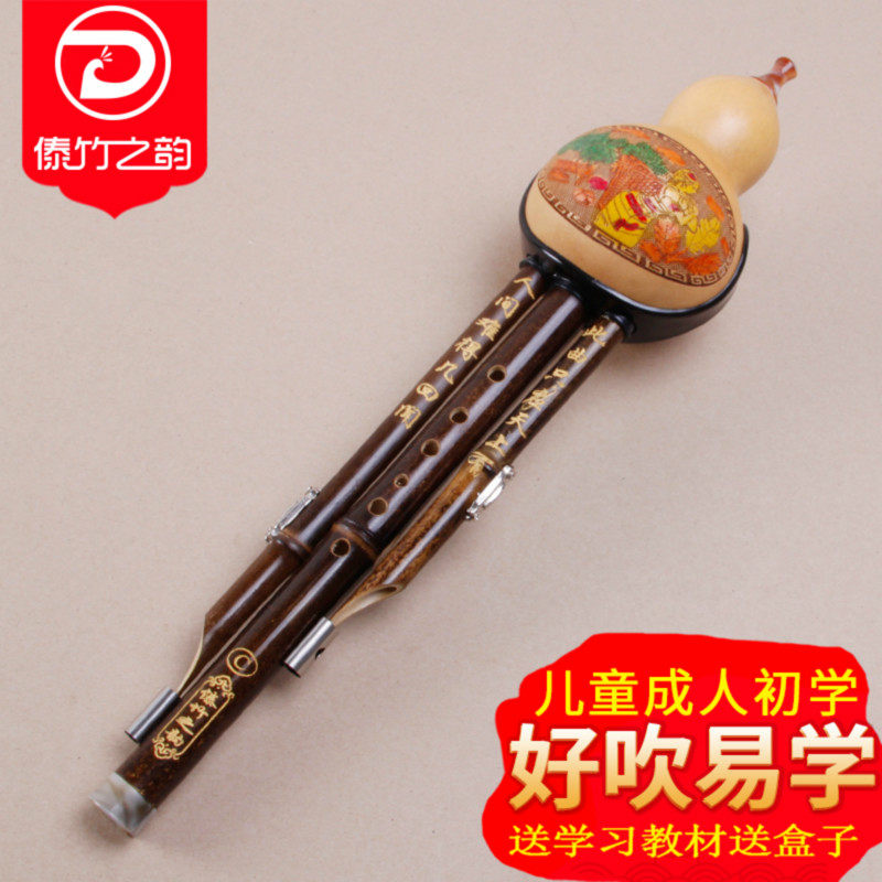 葫芦丝乐器初学者c调降b调g调f调小d调a调儿童小学生入门男女自学