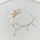 樱花季 印象轻奢设计高级手链女闺蜜手串情侣中式 ins风高颜值简约