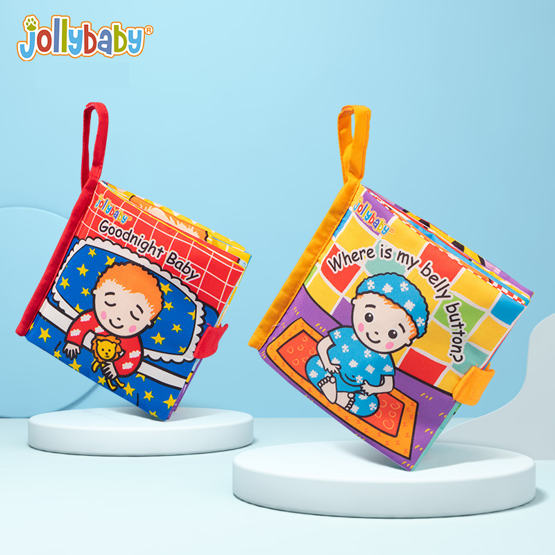 jollybaby躲猫猫布书早教婴儿