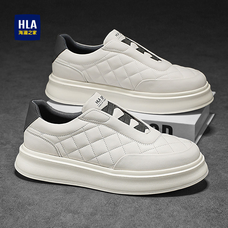 海澜之家男鞋2025新款夏季透气运