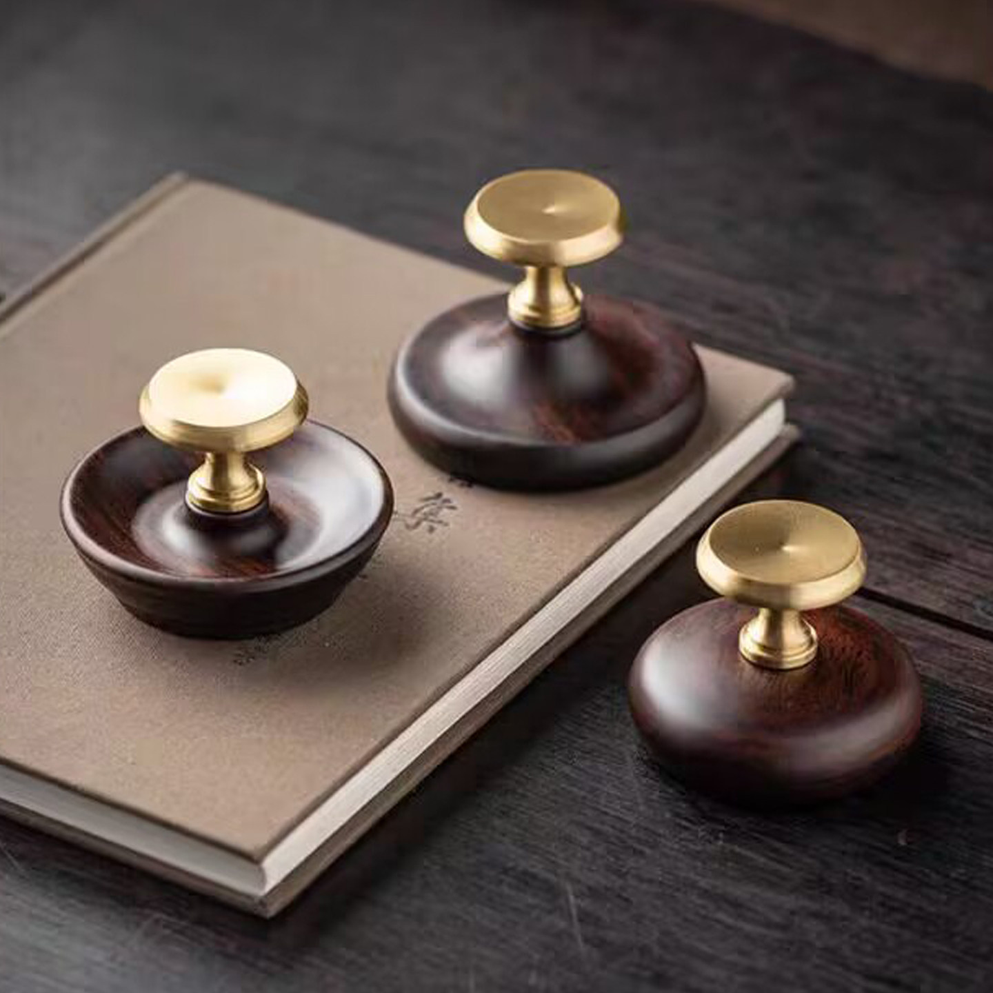 黑檀木铜盖置新款茶壶盖碗盖托家用中式复古盖子架高档茶具零配件,餐饮具,茶道/零配,淘宝优惠券,粉丝福利购,淘宝优惠卷