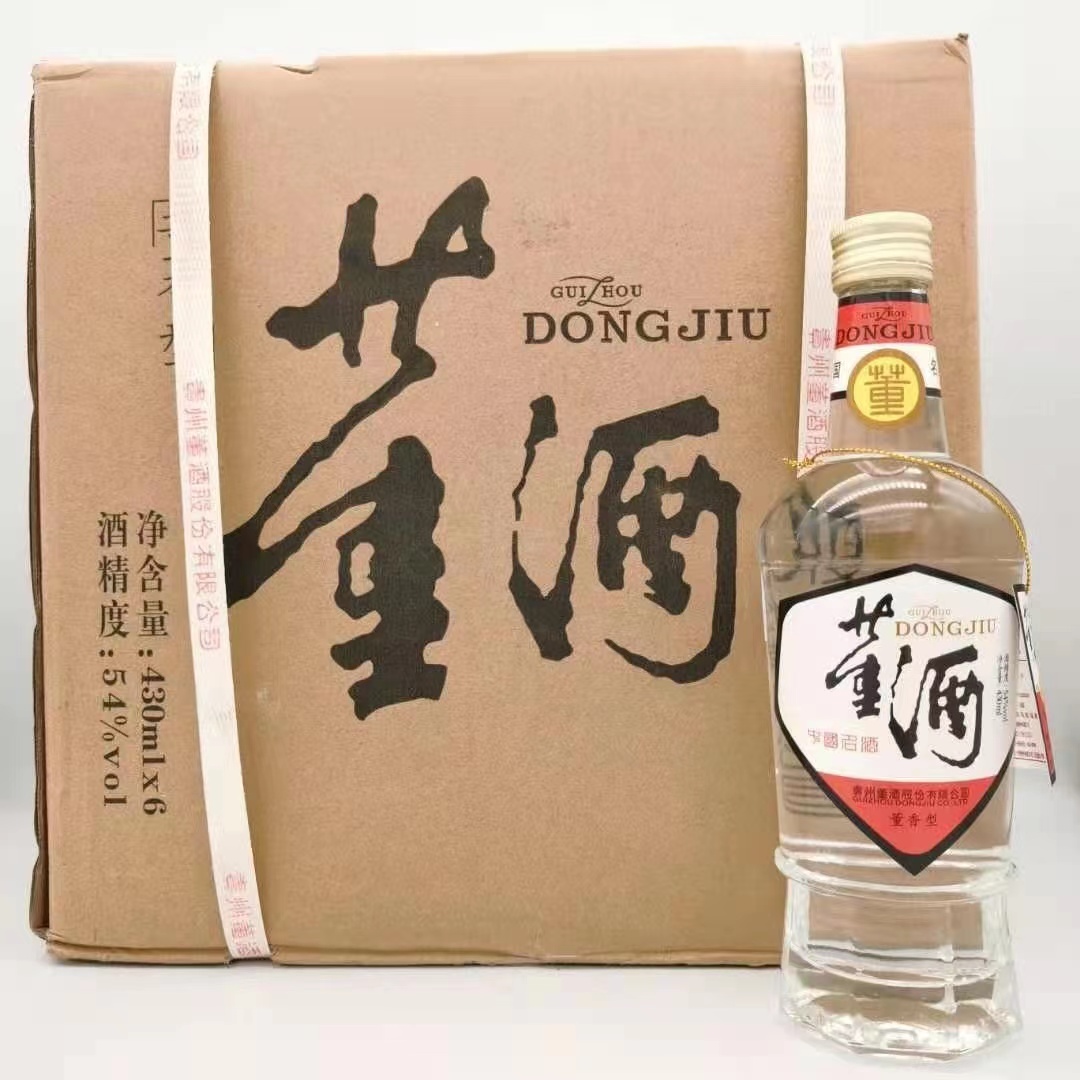 董酒密藏白标54度董香型430ml*6瓶高度白酒纯粮固态发酵整箱装 酒类 白酒/调香白酒 原图主图