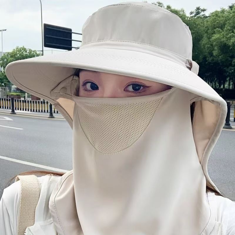 新款女式夏季防晒遮阳渔夫帽｜+