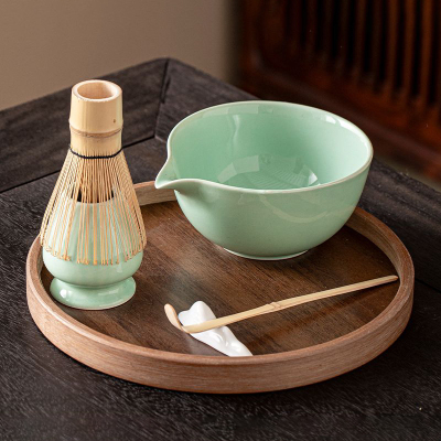 宋代抹茶碗打抹茶工具套装