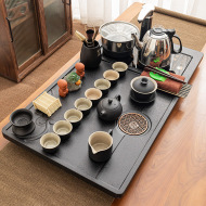 ấm trà điện giá rẻ Bộ trà cho phòng khách gia đình hoàn toàn tự động tích hợp bàn trà khay trà văn phòng tiếp tân trà kung fu ấm trà trọn bộ bộ bàn pha trà điện bếp điện bàn trà
