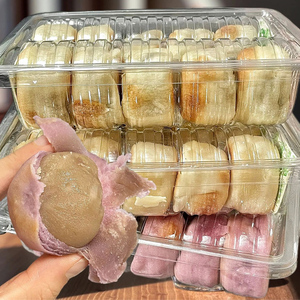 冰皮绿豆饼老式无糖精休闲小吃福建特产红豆饼糕点心孕妇零食整箱