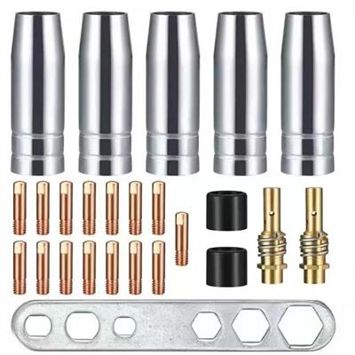 MB15AK套装导电嘴保护套 连接杆MIG15AK焊枪配件25件套