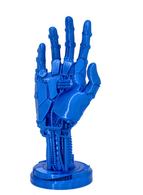 拓森3D打印耗材PLA丝绸蓝色3D打印机耗材丝绸PLA耗材1KG创想