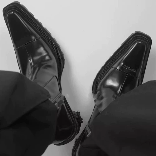 Martens, небольшие дизайнерские короткие сапоги, высокие челси на платформе, 2023