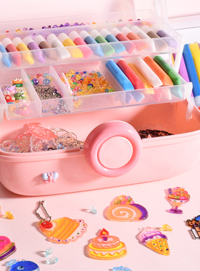 儿童免烤胶画手工diy玻璃女孩水晶滴胶填涂色伦堡画制作6免考玩具