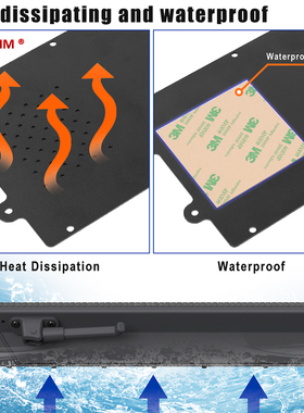 九号maxG30电动滑板车配件散热底盖改装monorim迷你鼠散热底盖