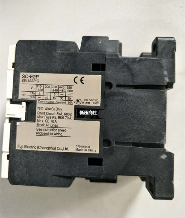 【原装】常熟富士电磁交流接触器SC-E2P AC36V110V220V 现货