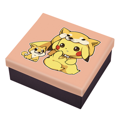 皮卡丘送男孩生日礼物盒空盒子特大号卡通装零食手表礼盒礼品盒