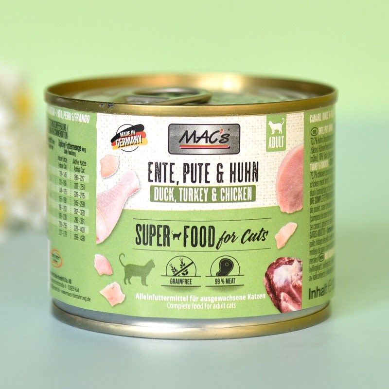 德国Macs迈格仕猫罐头主食罐猫粮无谷低敏成猫幼猫补水湿粮200g,厨房电器,商用制热电器配件,淘宝优惠券,粉丝福利购,淘宝优惠卷