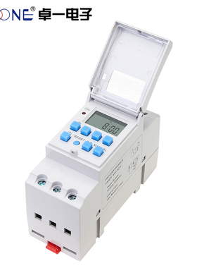 TOONE卓一ZYT15导轨式小型时控开关电源循环灯箱时间定时器AC220V