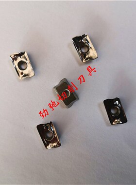 铜铝专用精铣刀片R390-11T308铝用 PM PL 带修光刃模架专用刀