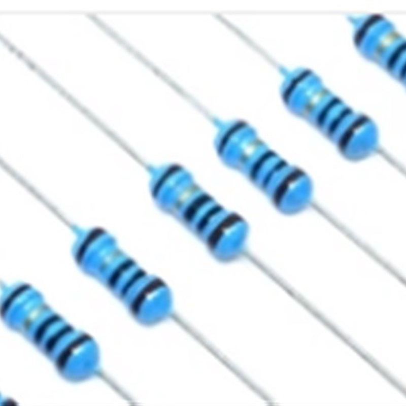 14w金属膜色环电阻器1r10欧姆100欧2k10k100k1m直插 4.7r