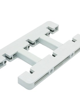 母线框白色绝缘线夹白灰色间距120三相单排双排东3OA-311L仿ABB型