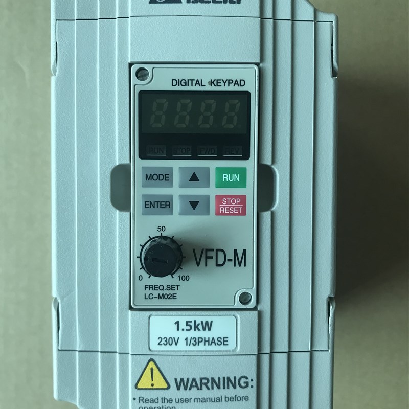 Delta/台达变频器VFD-M 0.75KW220V VFD007M21A 230V1/3phase