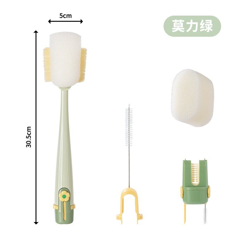 杯刷水杯清洗神器多功能奶瓶吸管清洁刷保温杯盖刷五合一长柄刷子,纺织面料/辅料/配套,其他纺织机械,淘宝优惠券,粉丝福利购,淘宝优惠卷