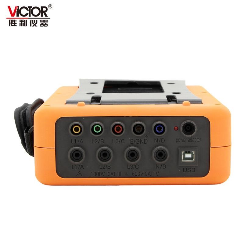 仪器VC5000电能o质量分析仪 三相电能表 电力谐波测试仪功率表