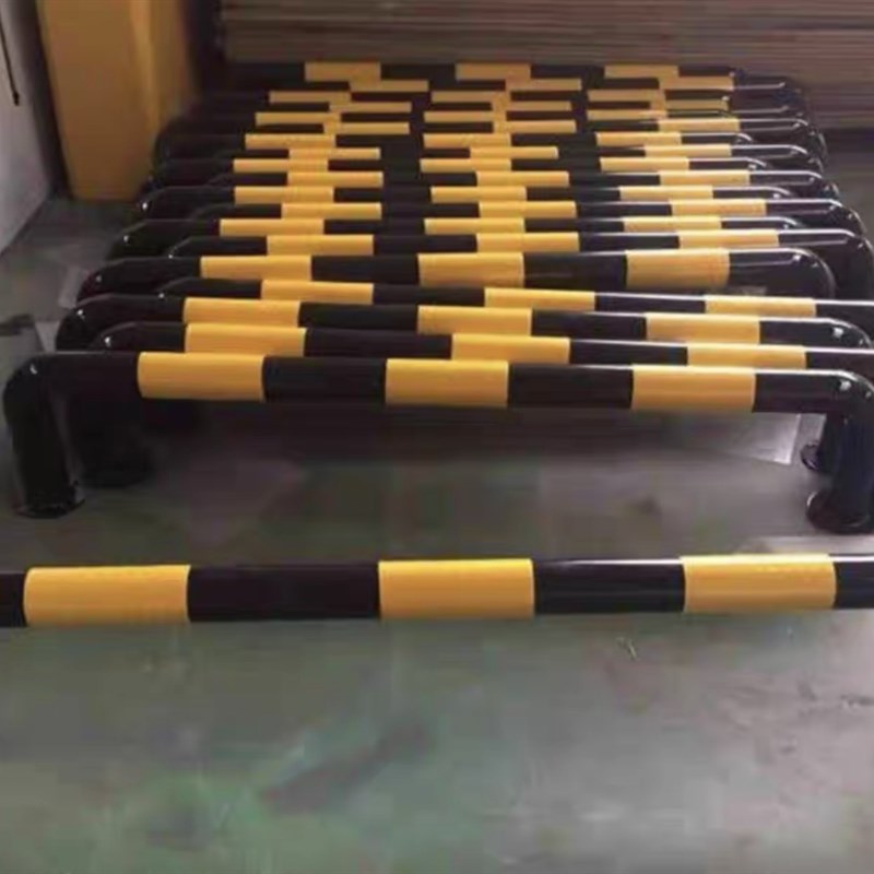 不锈钢挡车器eU型护栏停车位阻车器定位防撞杆挡车杆汽车位 限位