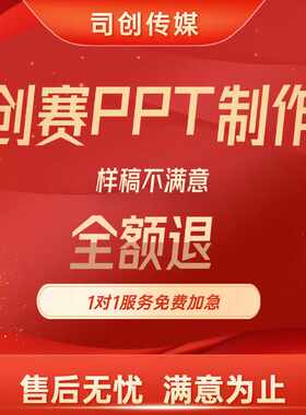PPT代制作设计美化高端创新创业大赛互联网+挑战杯三创赛职业规划