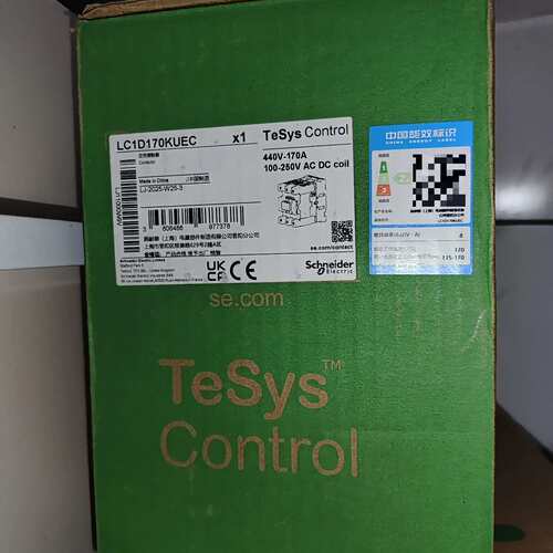 可维修接触器 LC1D170KUEC，TeSys Con议价