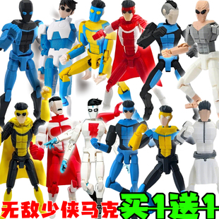 狂人马克全能侠F星无敌少侠极恶2.0维特鲁姆模型手办超可动人玩具