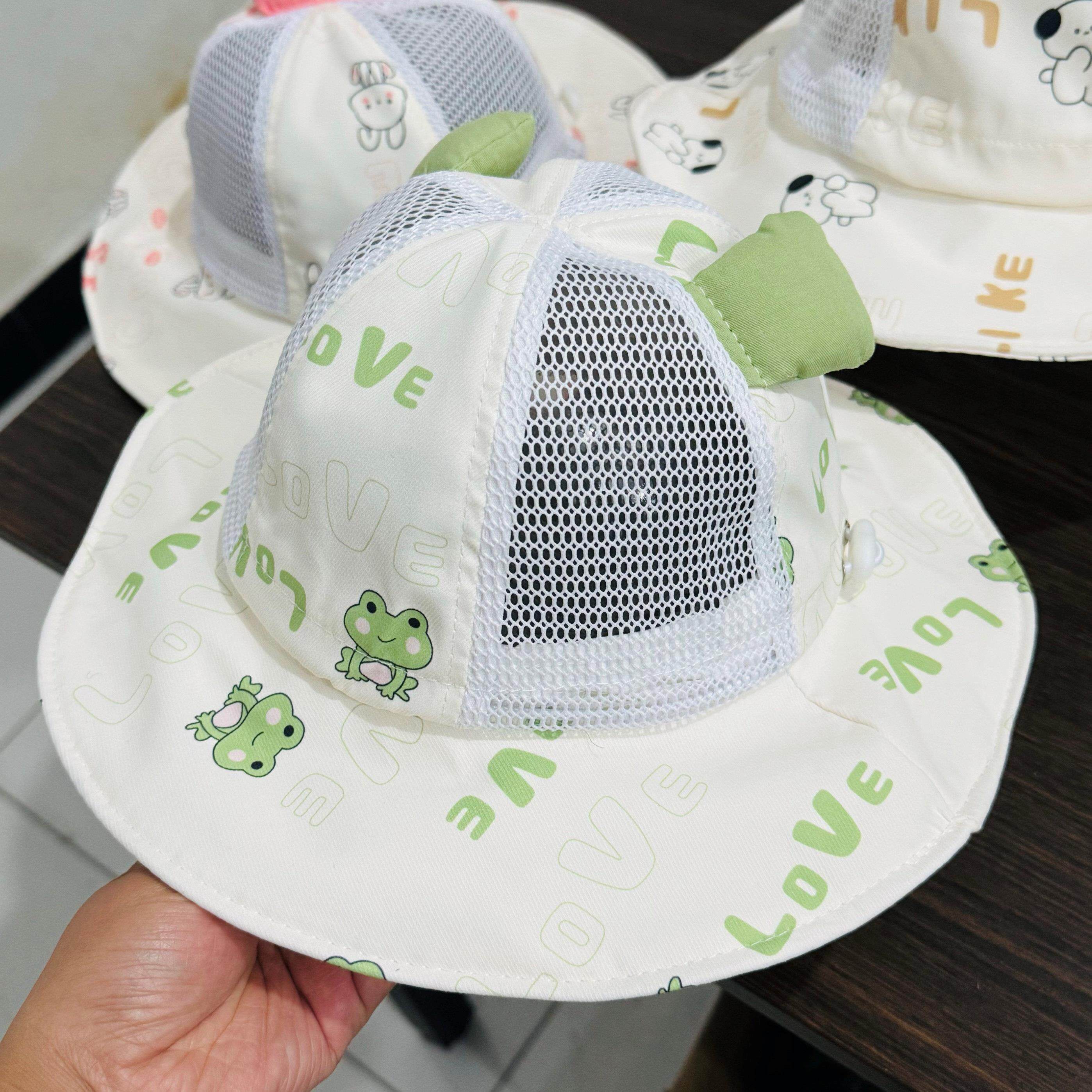 宝宝帽子夏季凉帽大帽簷