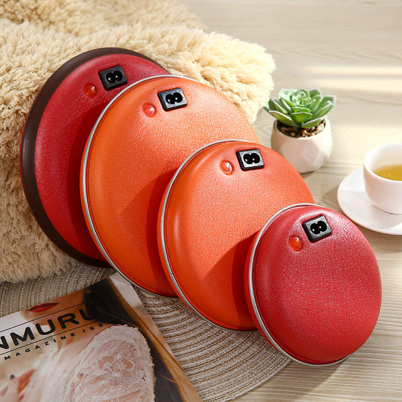 马卡龙防爆电暖宝充电暖手宝无水热水袋毛绒热宝冬季汤婆子冬暖脚