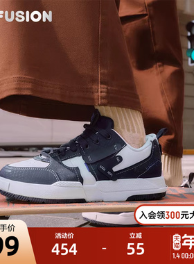 FILA 斐乐官方女鞋GEOMETRY滑板生活鞋2025冬季新款几何鞋休闲鞋