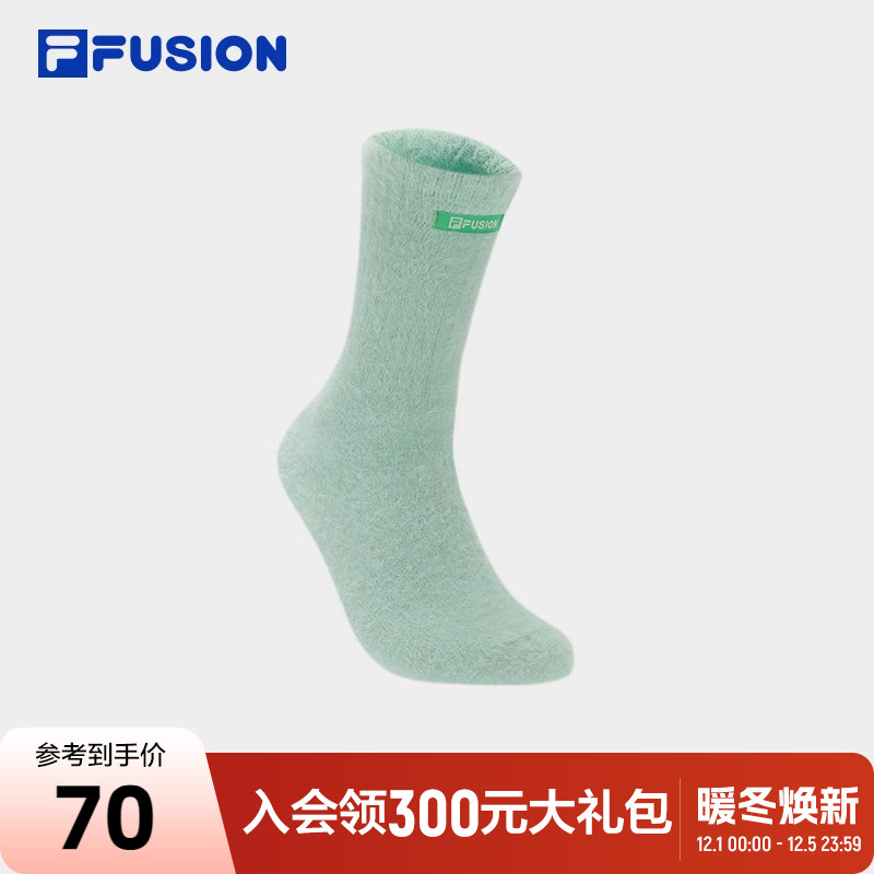 FILAFUSION斐乐女士高腰袜