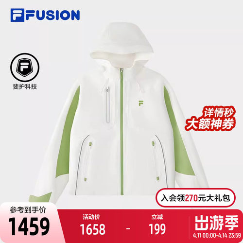FILAFUSION斐乐女士梭织上衣