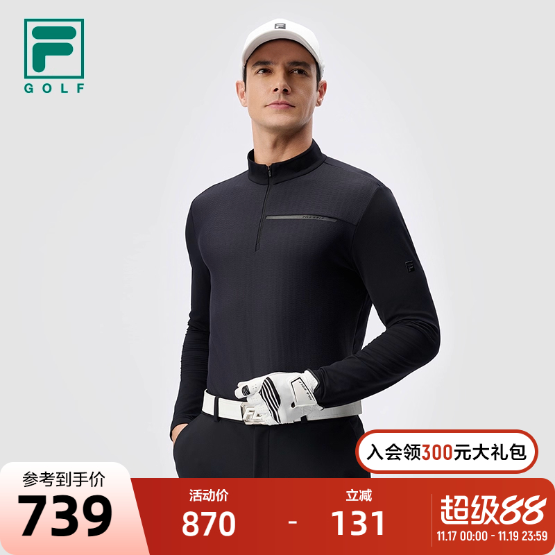 FILA斐乐针织长袖上衣