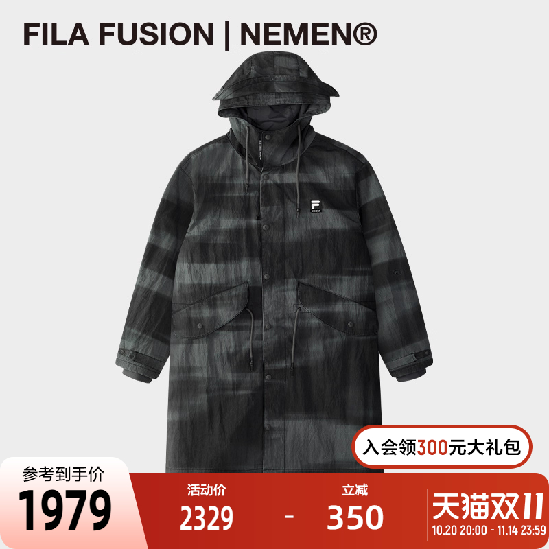 FILAFUSION斐乐梭织上衣男子