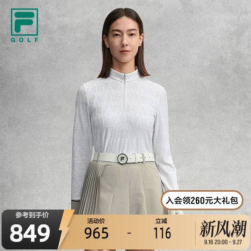 FILA斐乐针织长袖上衣