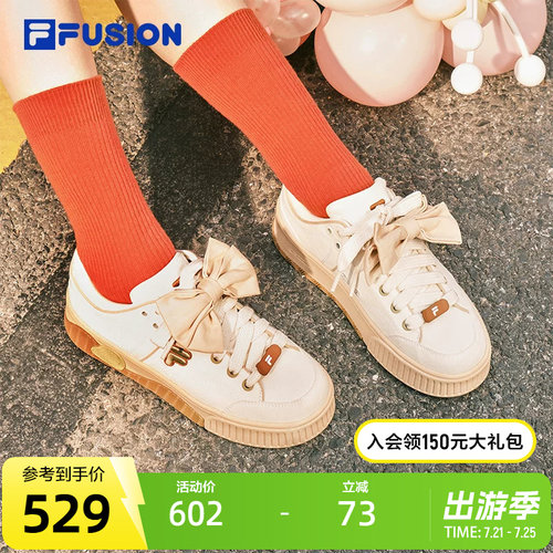 FILAFUSION斐乐滑板生活鞋女子