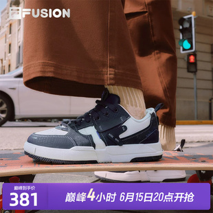 FILA 斐乐官方女鞋GEOMETRY滑板生活鞋2025冬季新款几何鞋休闲鞋