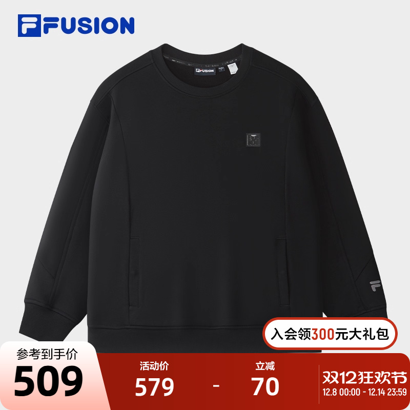 FILAFUSION斐乐男子套头卫衣